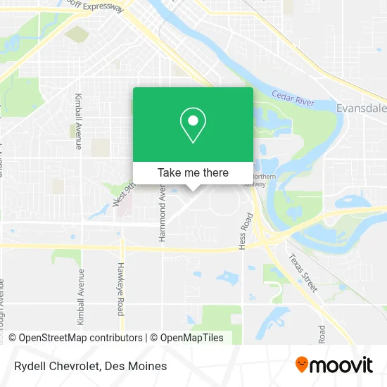 Rydell Chevrolet map