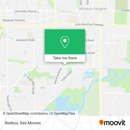 Redbox map