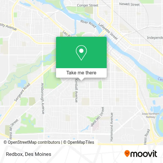 Redbox map