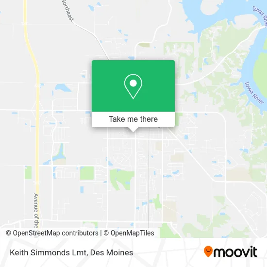 Keith Simmonds Lmt map