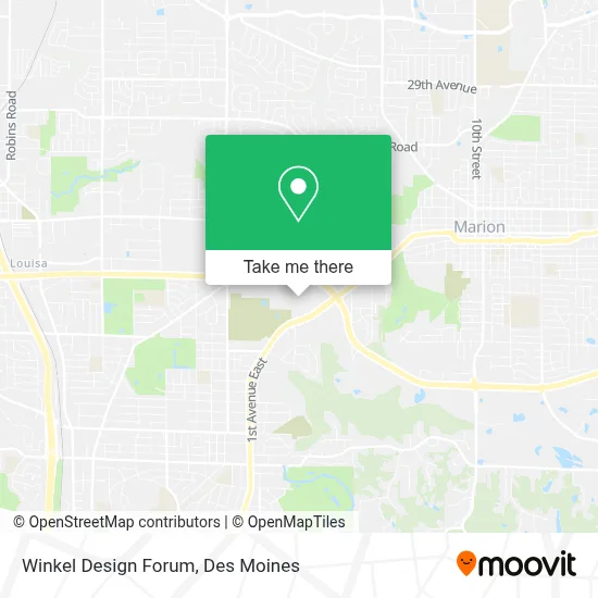 Winkel Design Forum map
