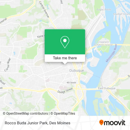 Rocco Buda Junior Park map