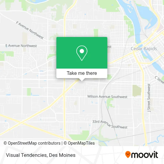 Visual Tendencies map