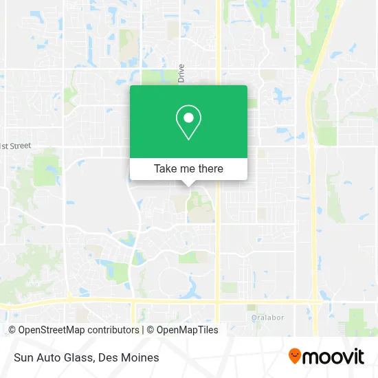 Sun Auto Glass map