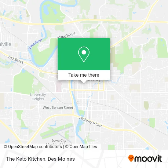 The Keto Kitchen map