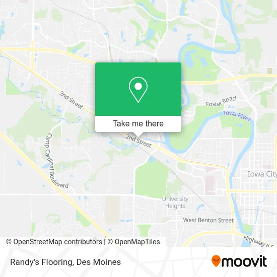 Randy's Flooring map