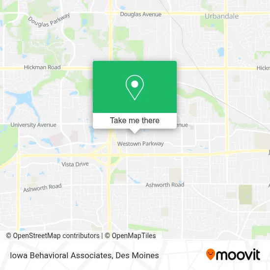 Iowa Behavioral Associates map