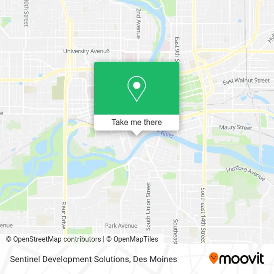 Sentinel Development Solutions map