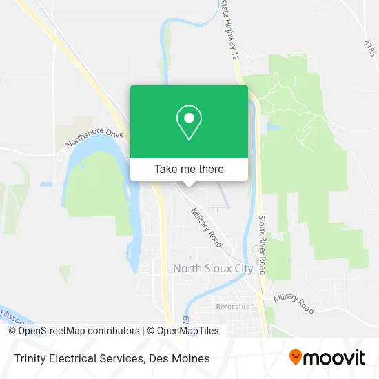 Trinity Electrical Services map