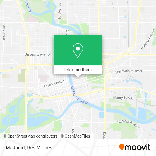 Modnerd map
