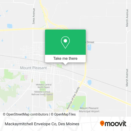 Mackaymitchell Envelope Co map