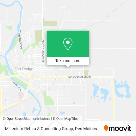 Millenium Rehab & Consulting Group map