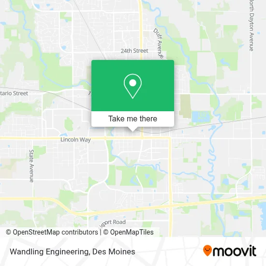 Wandling Engineering map