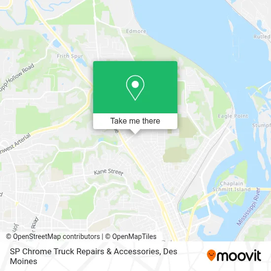SP Chrome Truck Repairs & Accessories map
