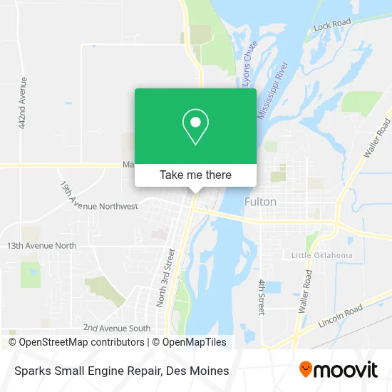 Sparks Small Engine Repair map