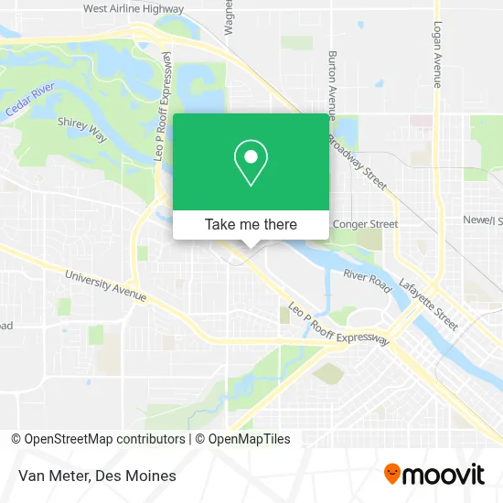 Van Meter map