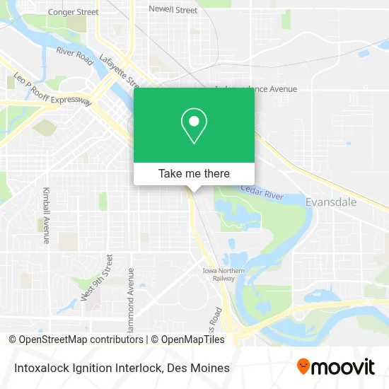 Intoxalock Ignition Interlock map
