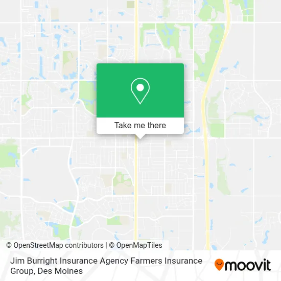 Jim Burright Insurance Agency Farmers Insurance Group map