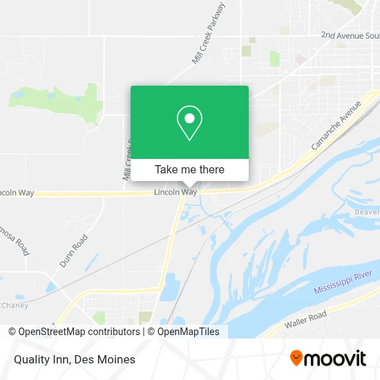 Quality Inn map