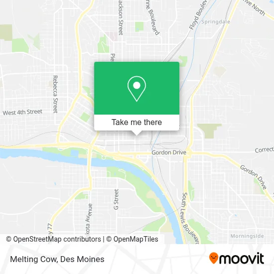 Melting Cow map