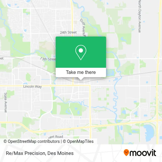 Re/Max Precision map