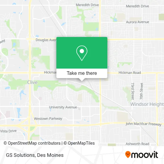 GS Solutions map