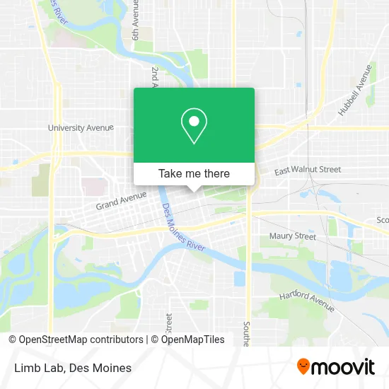 Limb Lab map