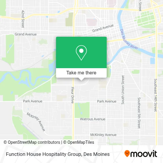 Function House Hospitality Group map