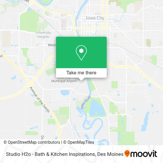 Studio H2o - Bath & Kitchen Inspirations map