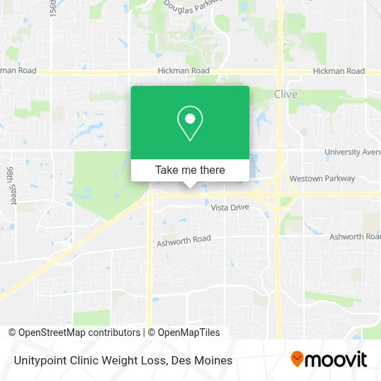 Unitypoint Clinic Weight Loss map
