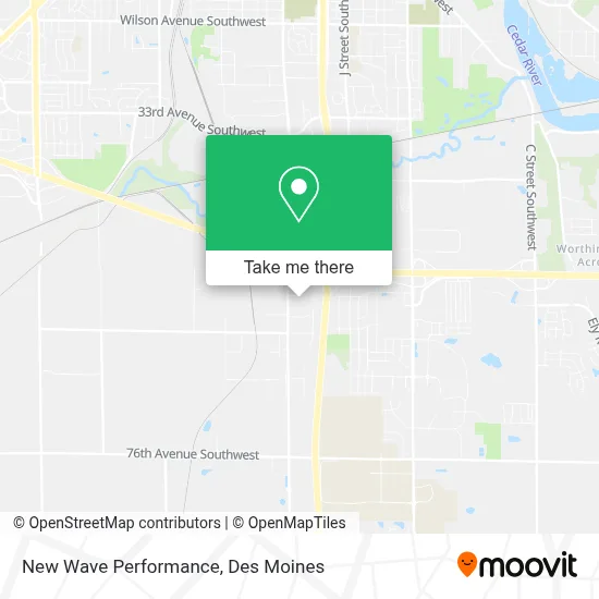 New Wave Performance map