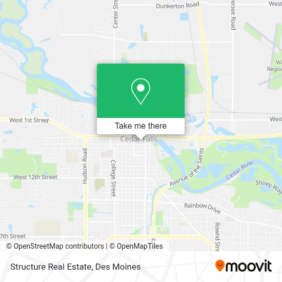 Structure Real Estate map