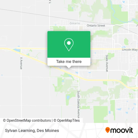 Sylvan Learning map