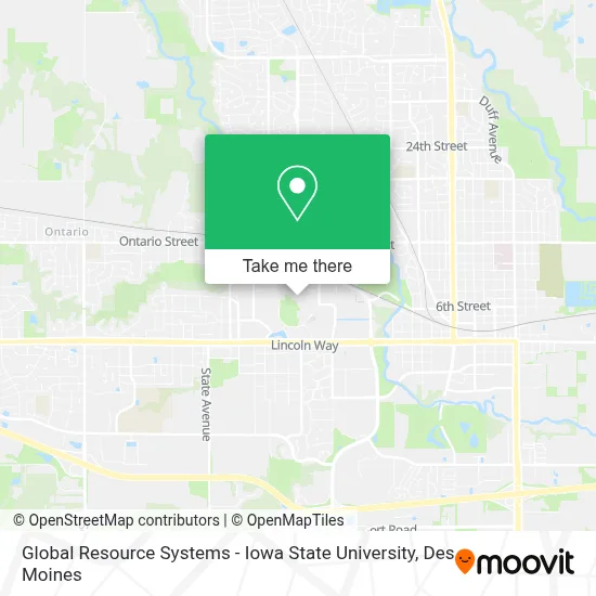 Global Resource Systems - Iowa State University map