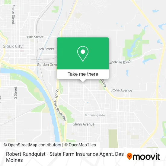 Robert Rundquist - State Farm Insurance Agent map