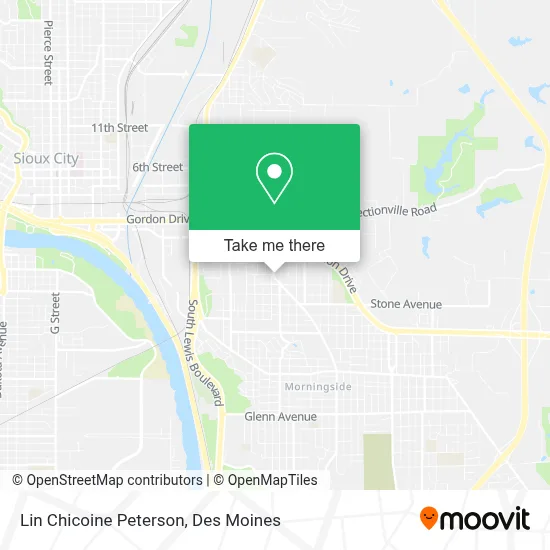 Lin Chicoine Peterson map