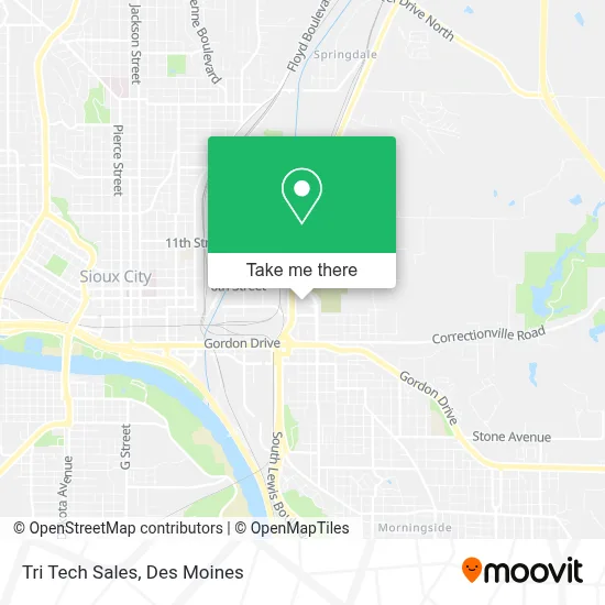 Tri Tech Sales map