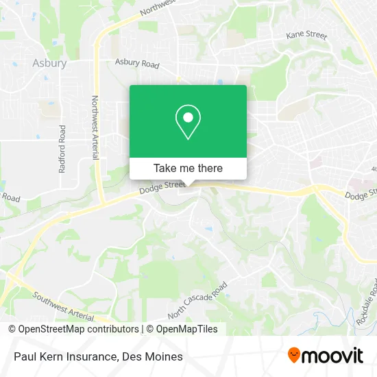 Paul Kern Insurance map