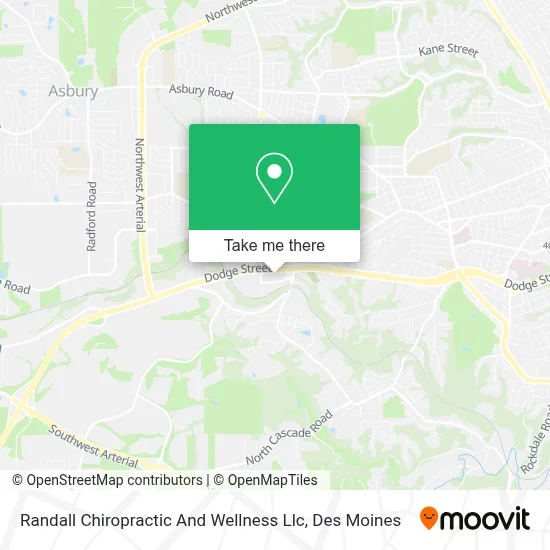 Randall Chiropractic And Wellness Llc map