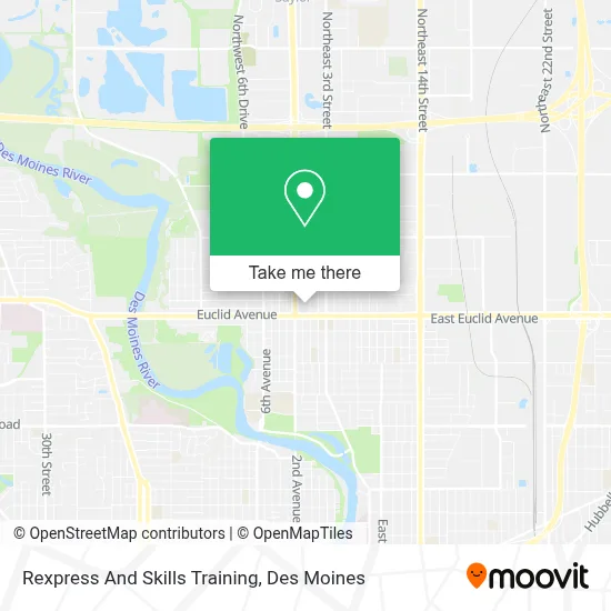Rexpress And Skills Training map