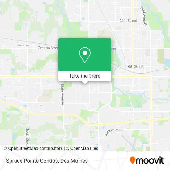 Spruce Pointe Condos map