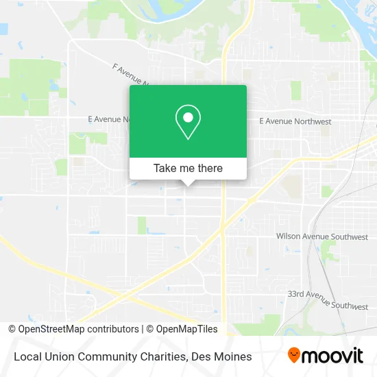 Local Union Community Charities map