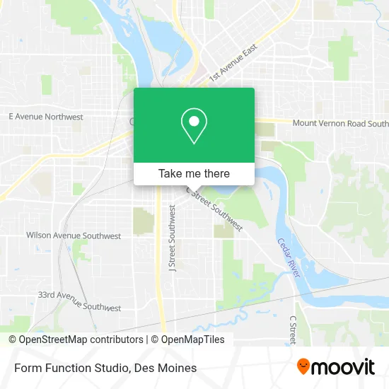 Form Function Studio map