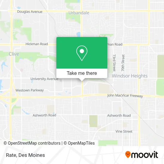 Rate map