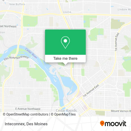 Inteconnex map