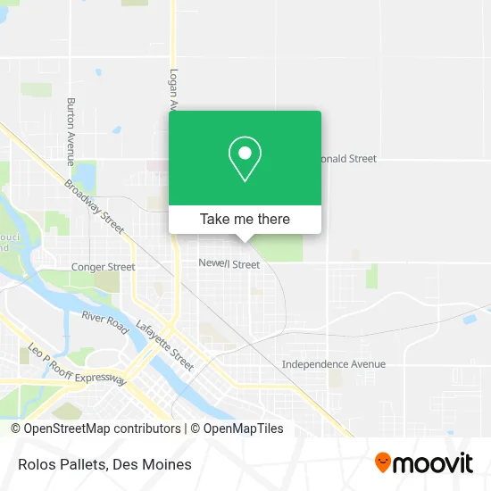 Rolos Pallets map
