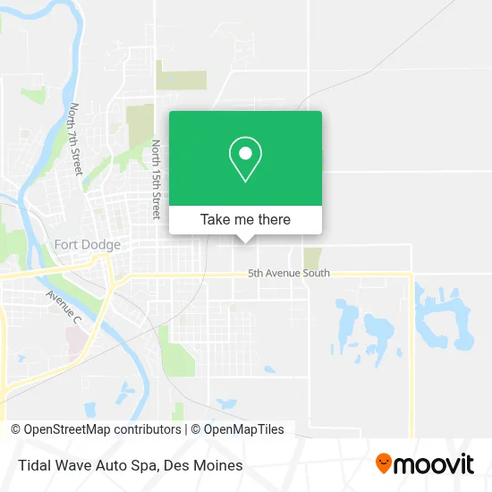 Tidal Wave Auto Spa map