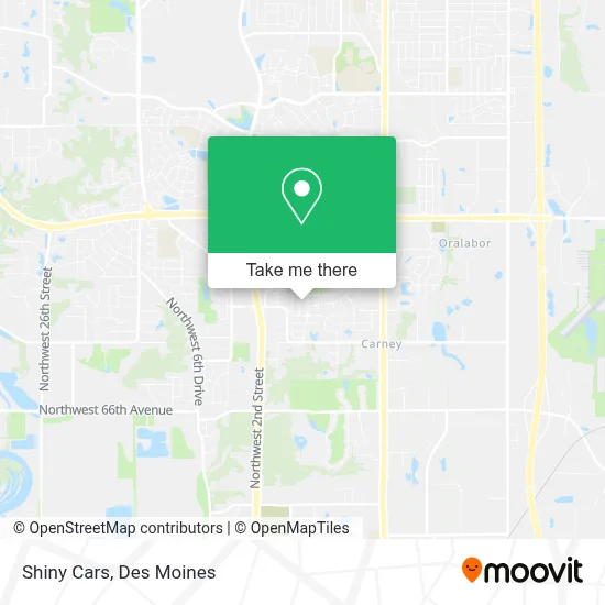 Shiny Cars map