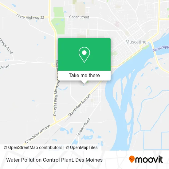 Water Pollution Control Plant map