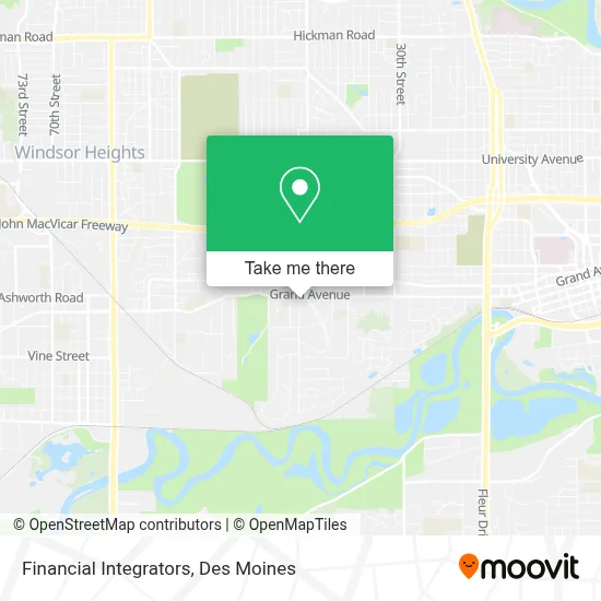 Financial Integrators map